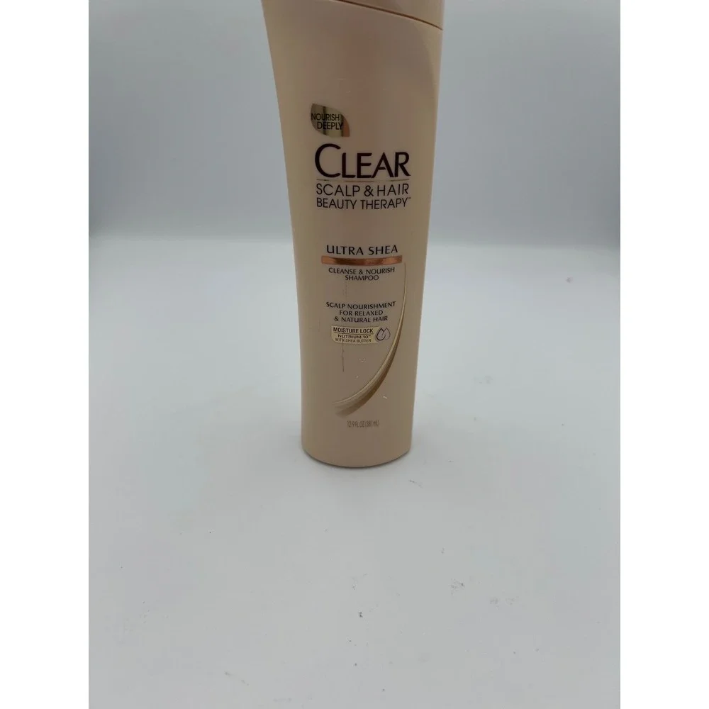 Clear Scalp & Hair Beauty Therapy Ultra Shea Shampoo 12.9 fl oz Relaxed Natural